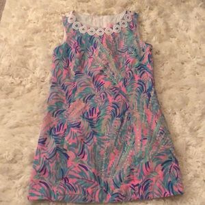 Lilly Pulitzer girls shift dress 6 EUC
